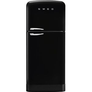 Smeg FAB50RBL5 - Koel-vriescombinatie Zwart