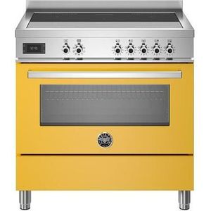 Bertazzoni Professional Top Line PRO95I1EGIT Inductiefornuis, 90cm Geel