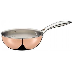 Spring Culinox Sauteuse 18 cm - 5-laags meerlaags materiaal met koperlaag 