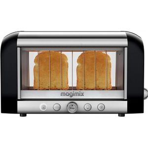 Magimix Vision Toaster - Zwart - Quartz techniek - 8 standen