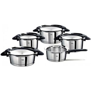 Fissler Intensa zwart pannenset - 5-delig