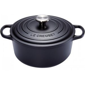 Le Creuset Signature Braadpan, 28cm mat zwart