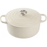 Le Creuset Signature Braadpan, 26cm meringue