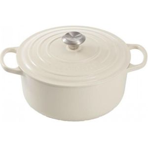 Le Creuset Signature Braadpan, 26cm meringue