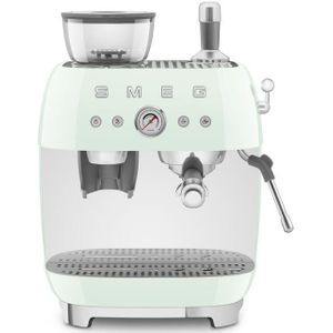 SMEG Espresso Koffiemachine EGF03PGEU, watergroen
