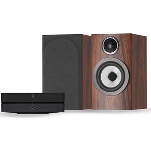 Bluesound POWERNODE (N330) + Bowers & Wilkins 707 S3 Stereosysteem voor TV