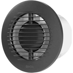 Badkamer ventilator rond Ø 100 mm antraciet - basis EA100A
