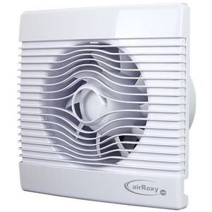 Badkamer ventilator met Timer Ø 120 mm wit - pRemium 120TS