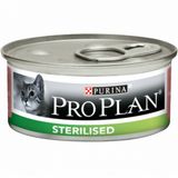 24x Pro Plan Cat Blik Paté Sterilised Zalm & Tonijn 85 gr