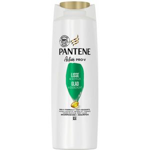 3x Pantene Shampoo Smooth & Sleek 225 ml