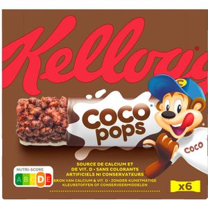 4x Kellogg's Bars Coco Pops 6 x 20 gr