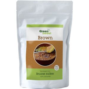 Greensweet Stevia Bruine Suiker Biologisch 400 gr