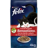 4x Felix Kattenvoer Countryside Sensations 4 kg