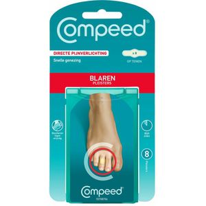 2x Compeed Blarenpleister Tenen 8 stuks