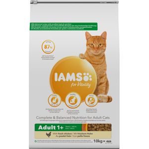 Iams Kattenvoer Adult Kip 10 kg