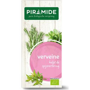 3x Piramide Kruidenthee Bio Verveine 20 stuks