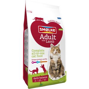 Smolke Kattenvoer Adult Lam 2 kg