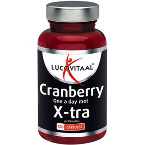 2+2 gratis: Lucovitaal Cranberry X-tra One a Day 120 capsules