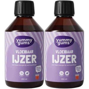 Yummygums - IJzer Vloeibaar - 250 ml
