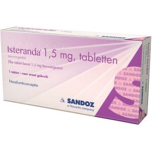 Sandoz Isteranda 1,5mg 1 stuk