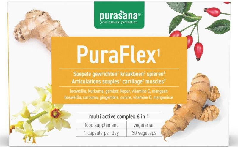 Purasana PuraFlex - 3 x 30 capsules - Voordeelverpakking