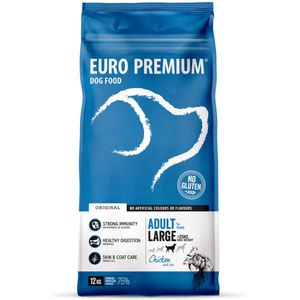 Euro-Premium Adult Large Kip - Rijst 12 kg