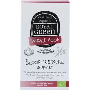 2x Royal Green Blood Pressure Support Biologisch 60 vegacapsules
