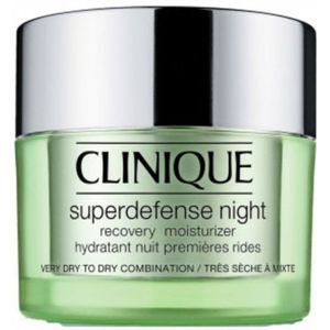 3x Clinique Superdefense Night Recovery Moisturizer 50 ml