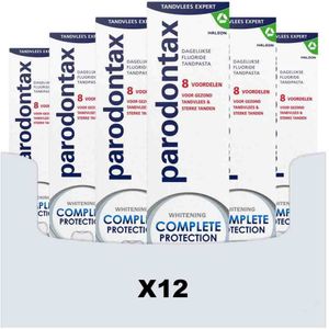 12x Parodontax Tandpasta Complete Protection Whitening 75 ml