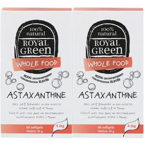 2x Royal Green Astaxantine 60 softgels