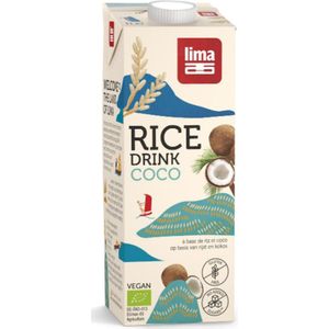 3x Lima Rijstdrink Kokos 1 liter