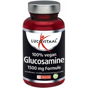 2+2 gratis: 3x Lucovitaal Glucosamine Vegan Puur 120 tabletten