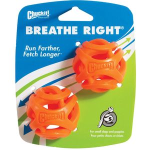 Chuckit Breathe Right Fetch Ball Small 2 stuks