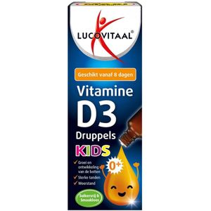 2x Lucovitaal Vitamine D3 Druppels Kids 50 ml