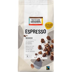 2x Fairtrade Original Koffiebonen Espresso 500 gr