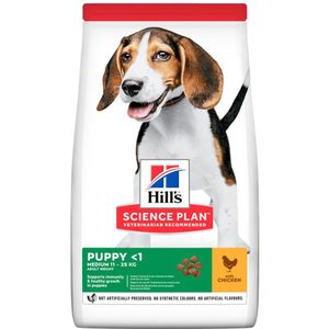 Hill's Science Plan Hondenvoer Puppy Medium Kip 2,5 kg