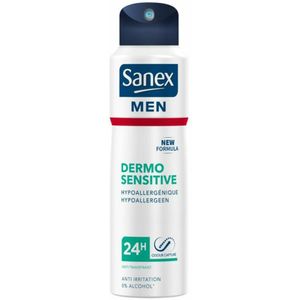 3x Sanex Deodorant Spray Men Sensitive 200 ml