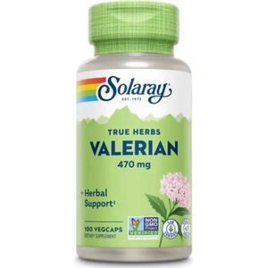 2x Solaray Valeriaan 470 mg 100 vegacapsules