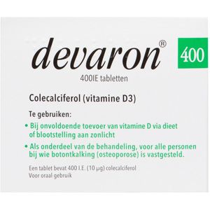 Devaron Vitamine D 400IE 90 tabletten