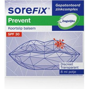 Sorefix Prevent - Koortslip Balsem - 2 x 8 ml - Voordeelverpakking