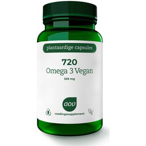 2x AOV 720 Omega 3 Vegan 60 vegacapsules