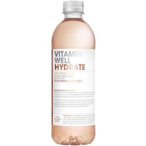 12x Vitamin Well Vitamine Water Hyfrate 500 ml