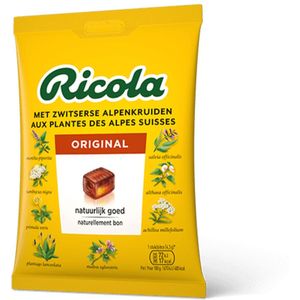 Ricola Keelpastilles Original Zakje 75 gr