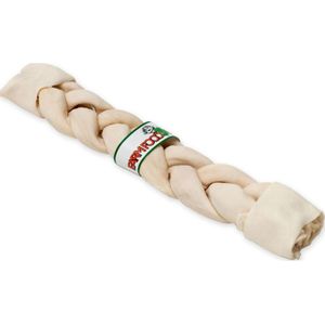 4x Farmfood Rawhide Dental Braided Stick XL 35 cm