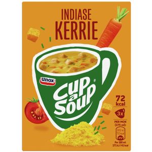 12x Unox Cup-a-Soup Indiase Kerrie 3 x 175 ml