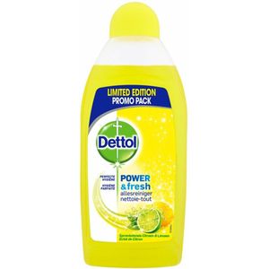 12x Dettol Power & Fresh Allesreiniger Citrus 500 ml