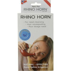 2x Rhino Horn Neusspoeler Rood