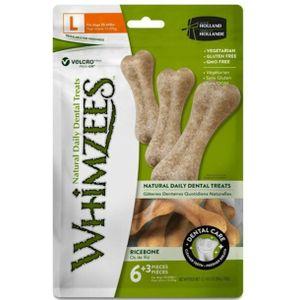 Whimzees Rice Bone Voordeelverpakking 9 stuks