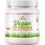 XXL Nutrition Fit Protein Vegan Aardbei 500 gr