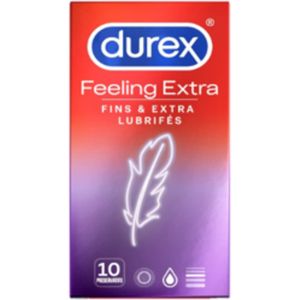 12x Durex Condooms Feeling Extra 10 stuks